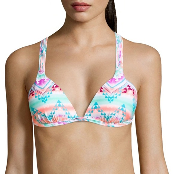 Arizona Jean Company Other - Arizona Geo Linear Bra Swimsuit Top-Junior